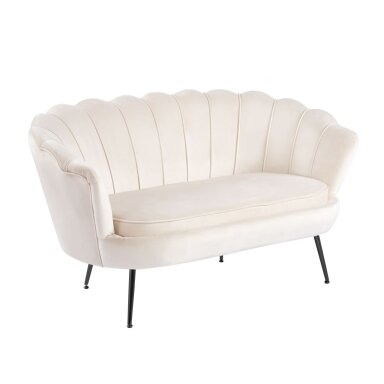 Sofa aksomas (B) - Riviera 06 smėlinė