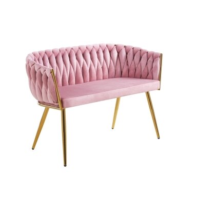 Sofa aksomas (rožinė)
