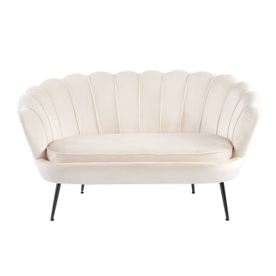 Sofa aksomas (B) - Riviera 06 smėlinė 3 Sofa aksomas (B) - Riviera 06 smėlinė 3