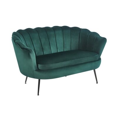Sofa aksomas (B) - Riviera 38 žalia