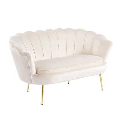 Sofa aksomas (G) - Riviera 06 smėlinė Sofa aksomas (G) - Riviera 06 smėlinė