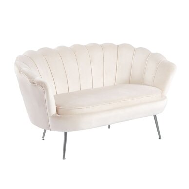 Sofa aksomas (G) - Riviera 06 smėlinė