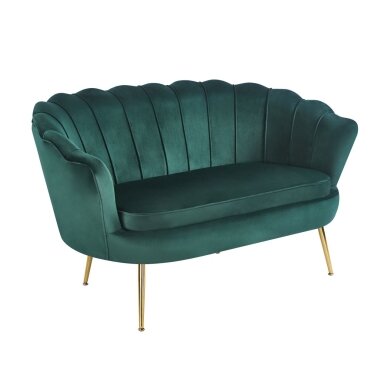 Sofa aksomas (G) - Riviera 38 žalia