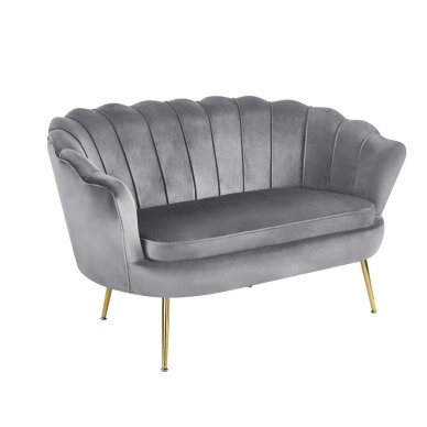 Sofa aksomas (G) - Riviera 91 pilka Sofa aksomas (G) - Riviera 91 pilka