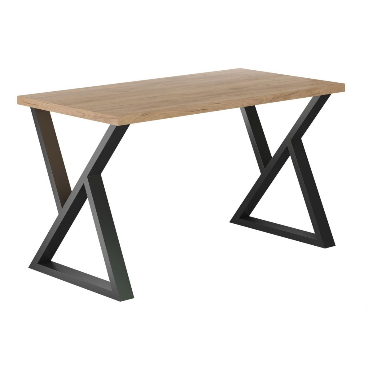 Stalas (auksinis amatininko ąžuolas + kojos X60) 67x128
