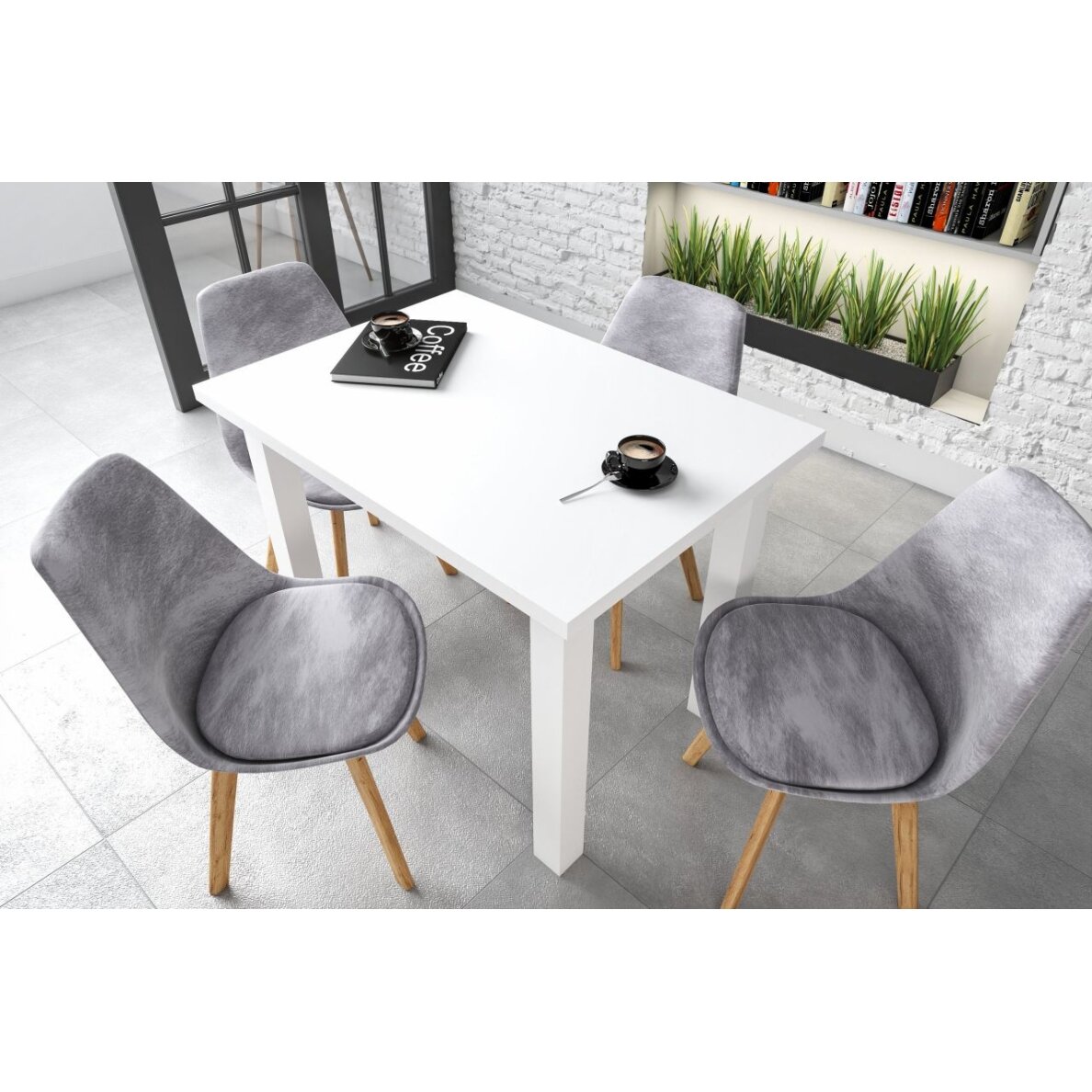 Stalas (baltas) 70x100 3