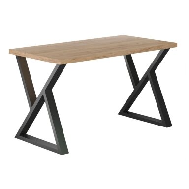 Stalas (auksinis amatininko ąžuolas + kojos X60) 67x128