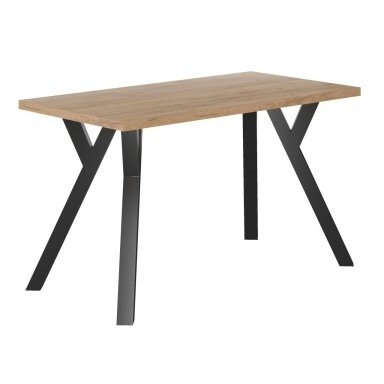 Stalas (auksinis amatininko ąžuolas + kojos Y) 67x128