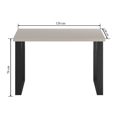 Stalas (kašmyras + kojos U60) 68x120