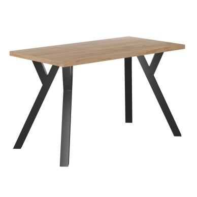 Stalas (auksinis amatininko ąžuolas + kojos Y) 67x128