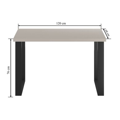 Stalas (kašmyras + kojos U60) 68x120 1