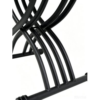 Stalas transformeris MILAN 120-150x75 cm, balta su auksu 6