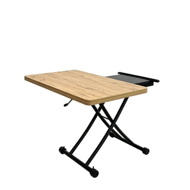 Stalas transformeris ULM 100x57-114 cm, ąžuolas 1