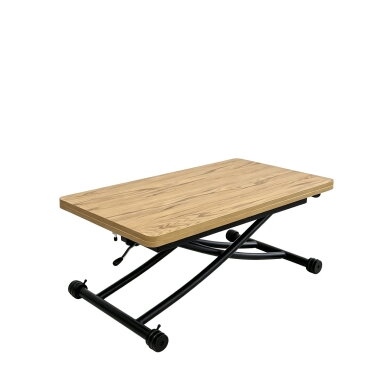 Stalas transformeris ULM 100x57-114 cm, ąžuolas Stalas transformeris ULM 100x57-114 cm, ąžuolas