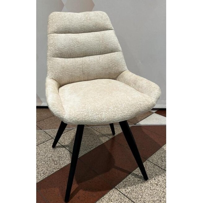 Sukama kėdė ART, smėlio, šenilinė 5