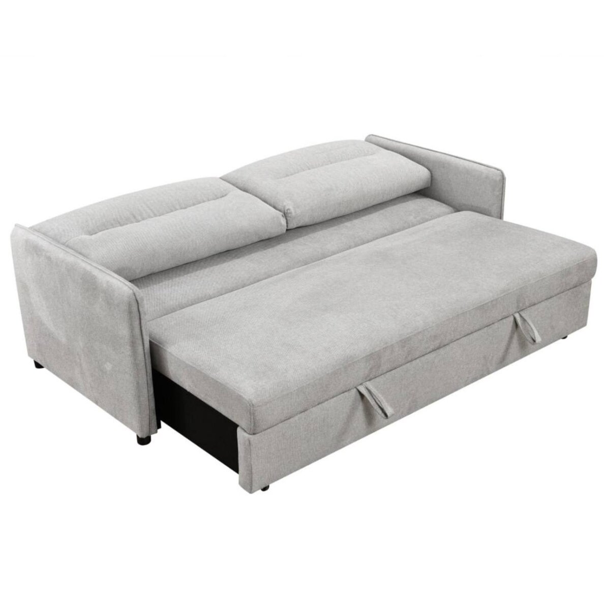 Trivietė sofa-lova GIROS, šviesiai pilka 2 Trivietė sofa-lova GIROS, šviesiai pilka 2