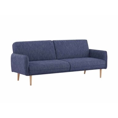 Trivietė sofa-lova BORGO, mėlyna Trivietė sofa-lova BORGO, mėlyna
