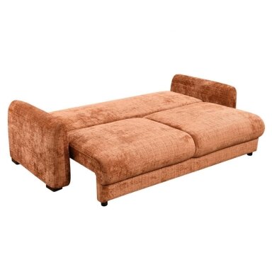 Trivietė sofa-lova DUNE, ruda (terakota) Trivietė sofa-lova DUNE, ruda (terakota)