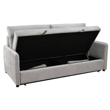Trivietė sofa-lova GIROS, šviesiai pilka Trivietė sofa-lova GIROS, šviesiai pilka