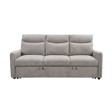 Trivietė sofa-lova LUMEN, šviesiai pilka Trivietė sofa-lova LUMEN, šviesiai pilka