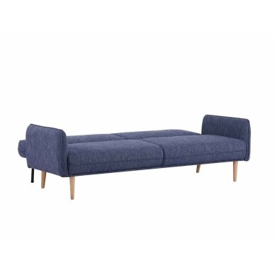 Trivietė sofa-lova BORGO, mėlyna 3 Trivietė sofa-lova BORGO, mėlyna 3