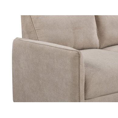 Trivietė sofa-lova LUMEN, smėlio 2 Trivietė sofa-lova LUMEN, smėlio 2