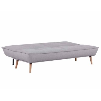 Trivietė sofa-lova MARVIN, šviesiai pilka 3