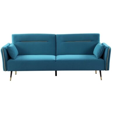 Trivietė sofa-lova VERDI, mėlyna 2