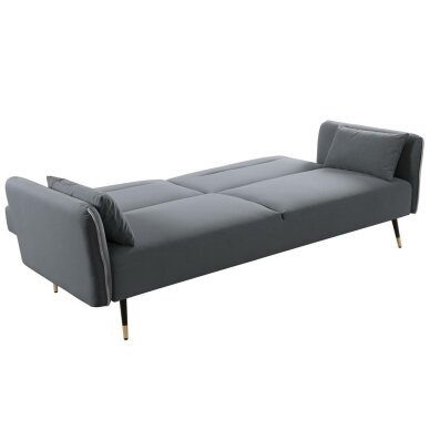 Trivietė sofa-lova VERDI, pilka 1 Trivietė sofa-lova VERDI, pilka 1