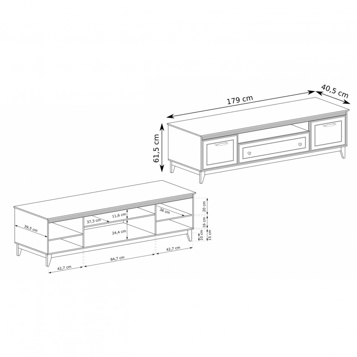 TV staliukas W-9 3 TV staliukas W-9 3